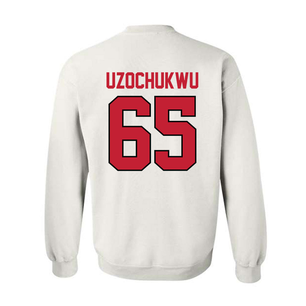 Georgia - NCAA Football : Dennis Uzochukwu - Classic Shersey Crewneck Sweatshirt-1