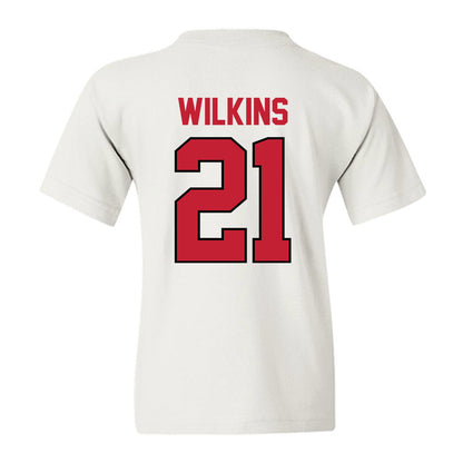 Georgia - NCAA Men's Basketball : Jake Wilkins - Classic Shersey Youth T-Shirt-1