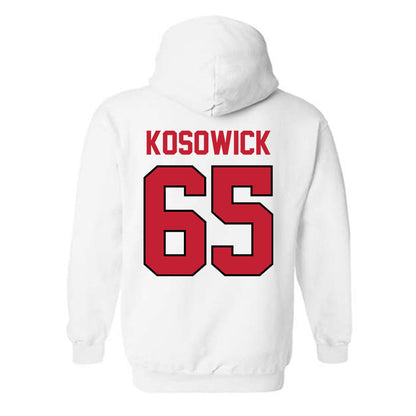 Georgia - NCAA Baseball : Mason Kosowick - Classic Shersey Hooded Sweatshirt-1