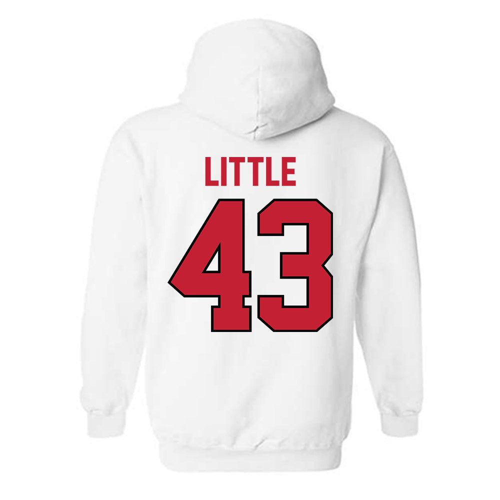 Georgia - NCAA Softball : Ada Little - Classic Shersey Hooded Sweatshirt-1