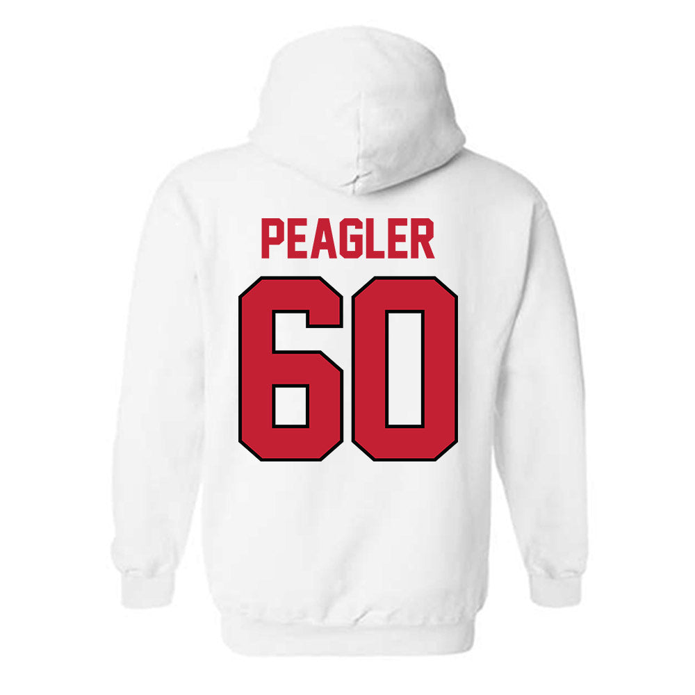 Georgia - NCAA Football : Henry Peagler - Classic Shersey Hooded Sweatshirt-1