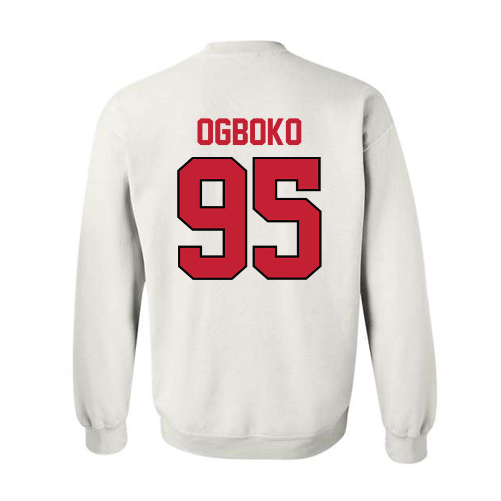 Georgia - NCAA Football : Nnamdi Ogboko - Classic Shersey Crewneck Sweatshirt-1