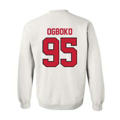 Georgia - NCAA Football : Nnamdi Ogboko - Classic Shersey Crewneck Sweatshirt-1