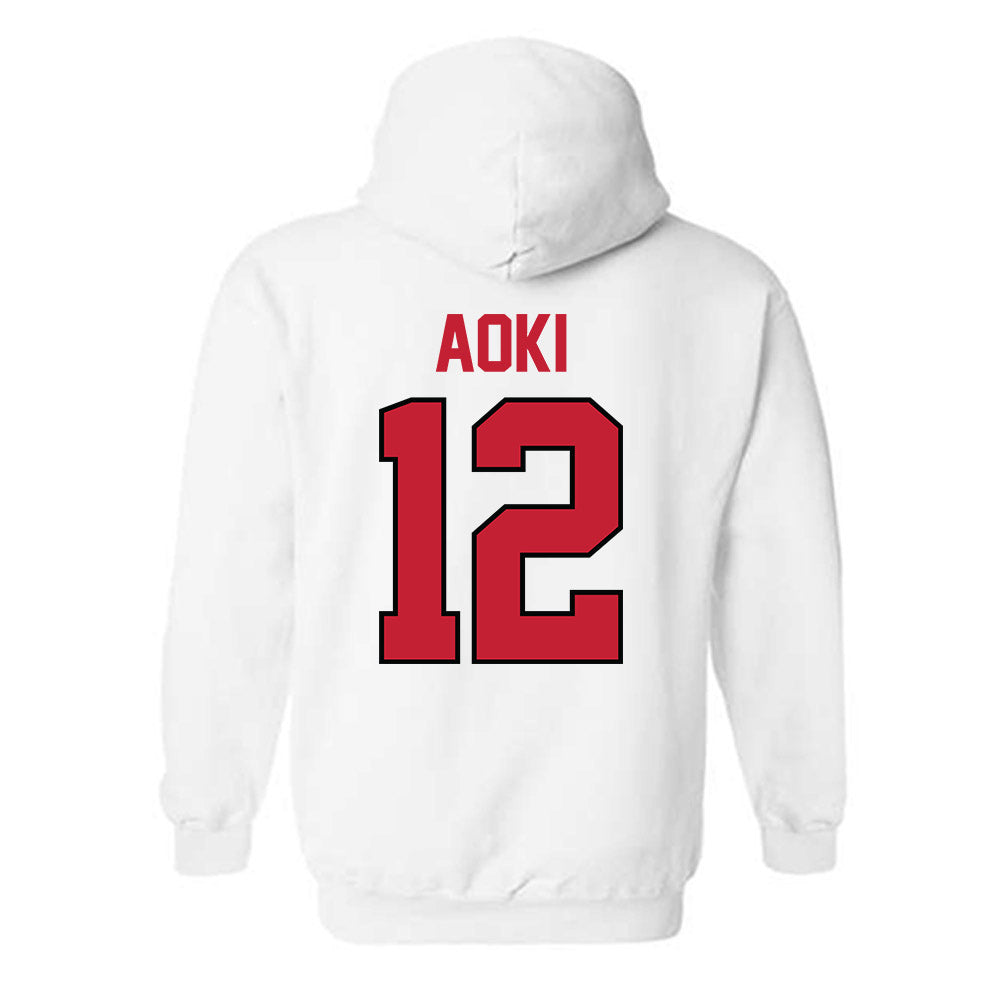 Georgia - NCAA Baseball : Caden Aoki - Classic Shersey Hooded Sweatshirt-1