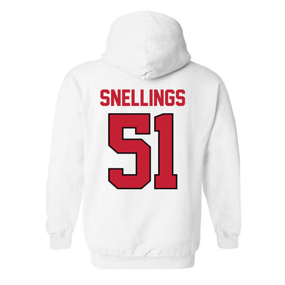 Georgia - NCAA Football : Will Snellings - Classic Shersey Hooded Sweatshirt-1