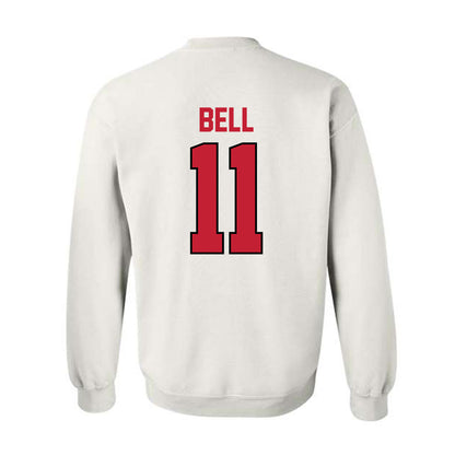 Georgia - NCAA Football : Jeremy Bell - Classic Shersey Crewneck Sweatshirt-1