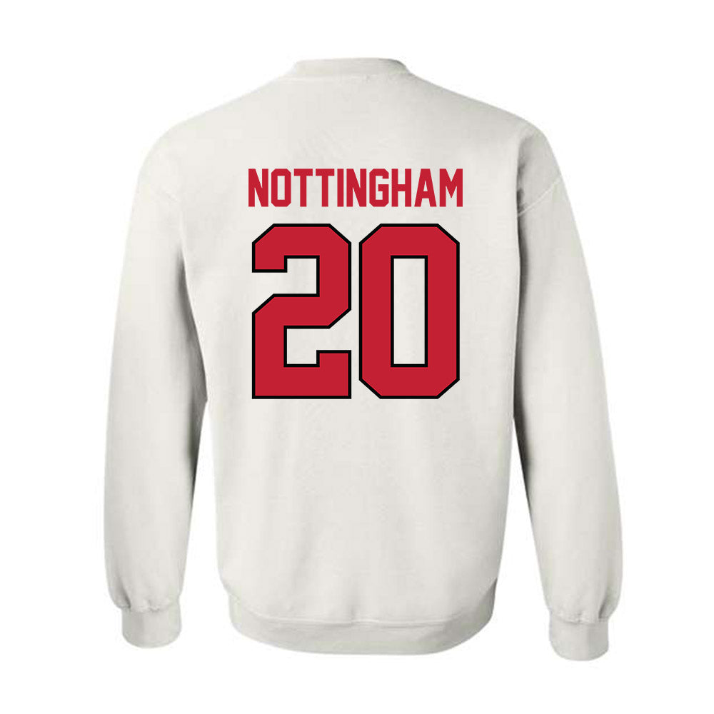 Georgia - NCAA Baseball : Joe Nottingham - Classic Shersey Crewneck Sweatshirt-1