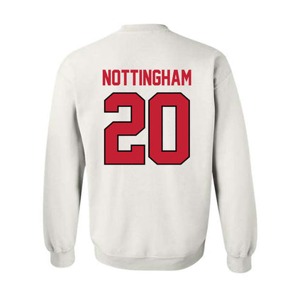 Georgia - NCAA Baseball : Joe Nottingham - Classic Shersey Crewneck Sweatshirt-1