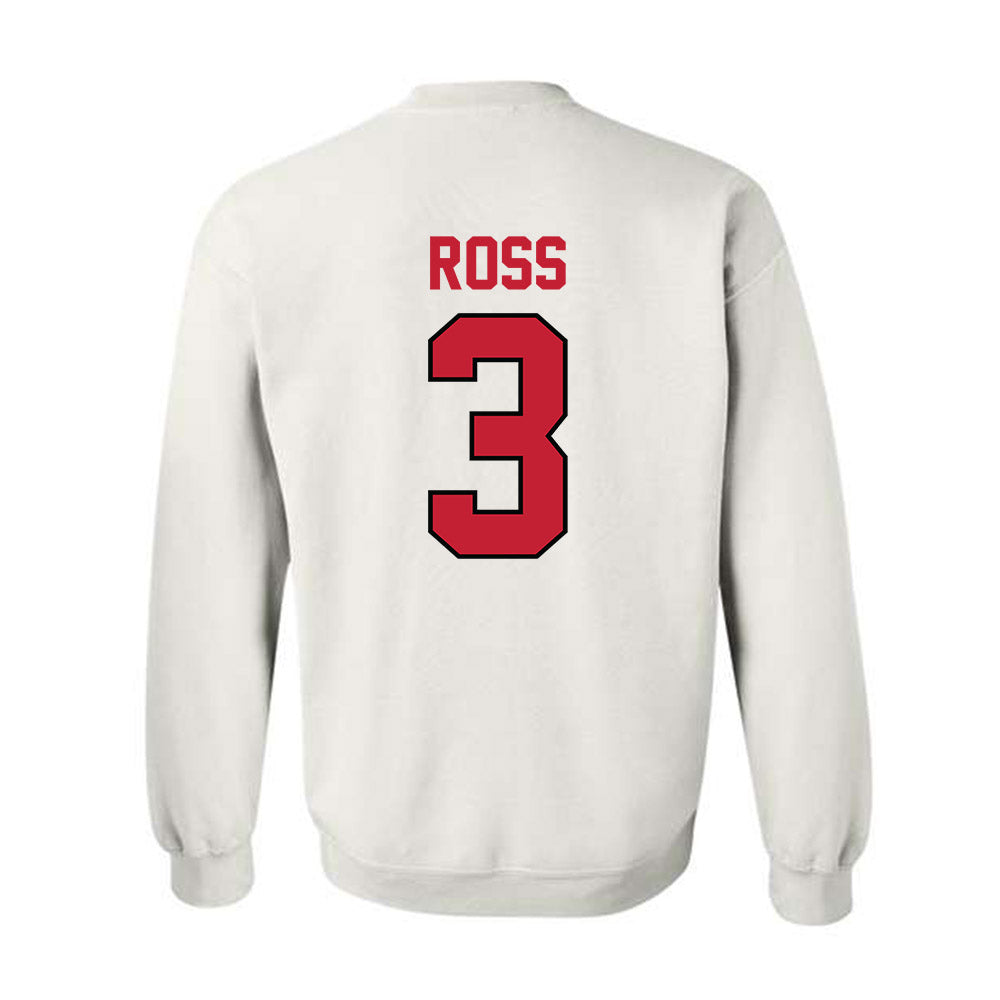 Georgia - NCAA Men's Basketball : Jordan Ross - Classic Shersey Crewneck Sweatshirt-1