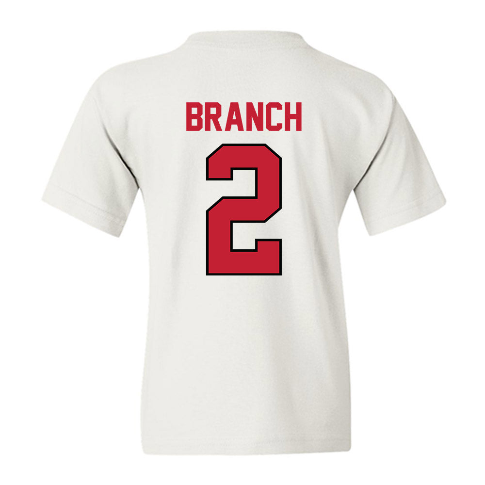 Georgia - NCAA Football : Zion Branch - Classic Shersey Youth T-Shirt-1