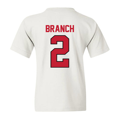 Georgia - NCAA Football : Zion Branch - Classic Shersey Youth T-Shirt-1
