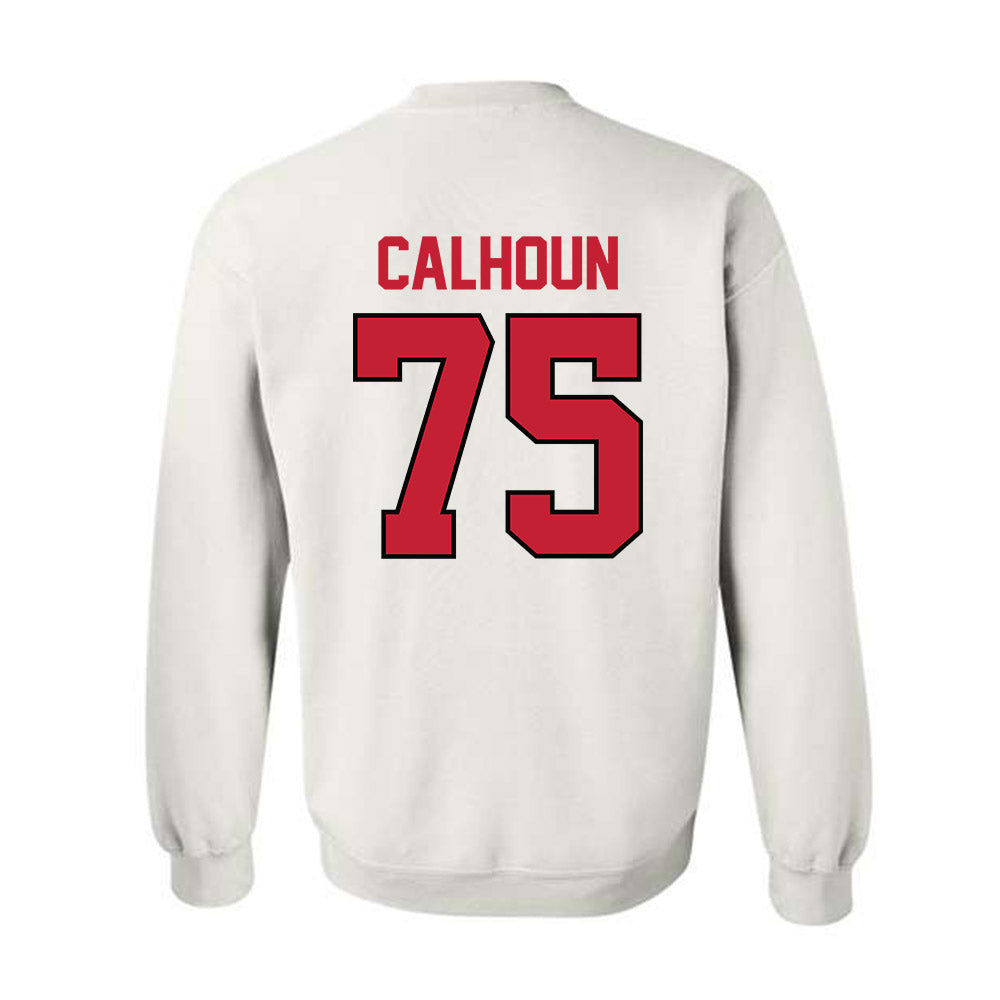 Georgia - NCAA Football : Daniel Calhoun - Classic Shersey Crewneck Sweatshirt-1