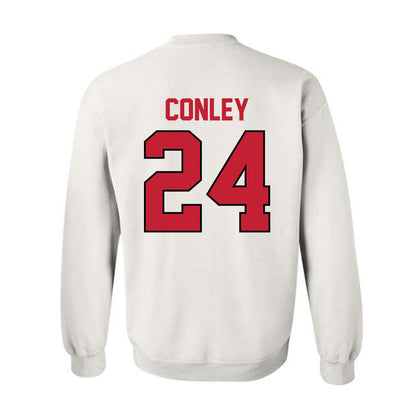 Georgia - NCAA Football : Braylon Conley - Classic Shersey Crewneck Sweatshirt-1