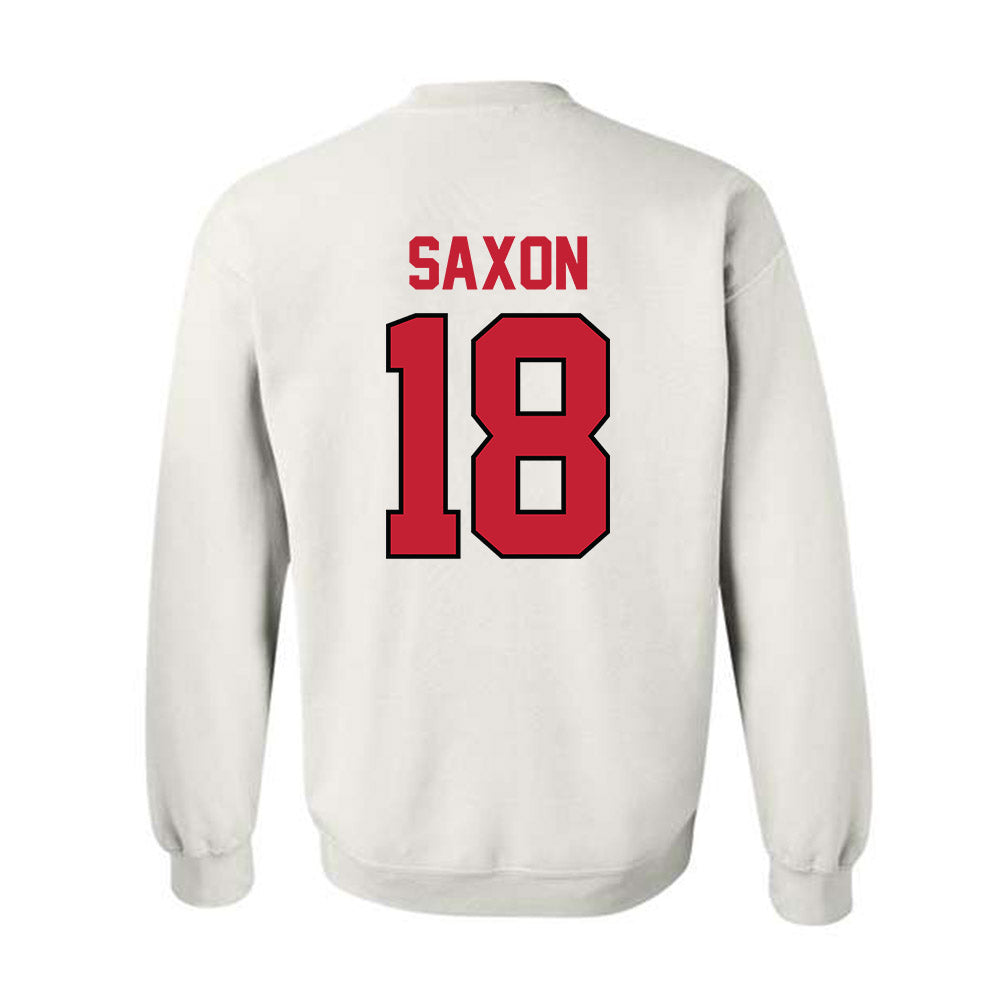 Georgia - NCAA Baseball : TL Saxon - Classic Shersey Crewneck Sweatshirt-1