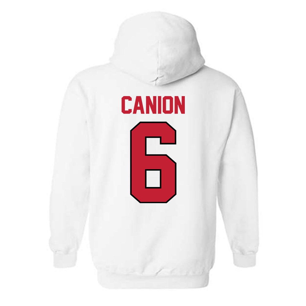 Georgia - NCAA Football : Isiah Canion - Classic Shersey Hooded Sweatshirt-1
