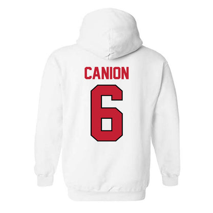 Georgia - NCAA Football : Isiah Canion - Classic Shersey Hooded Sweatshirt-1