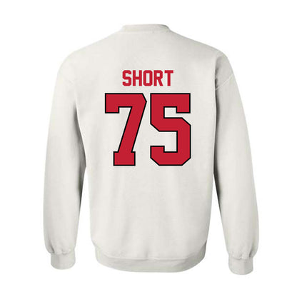 Georgia - NCAA Football : Mason Short - Classic Shersey Crewneck Sweatshirt-1