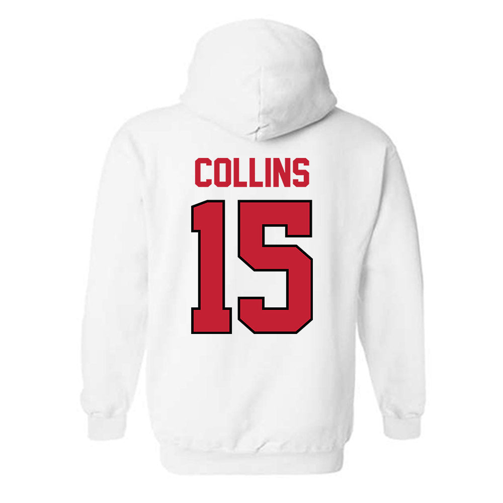 Georgia - NCAA Women's Volleyball : Marin Collins - Classic Shersey Hooded Sweatshirt-1