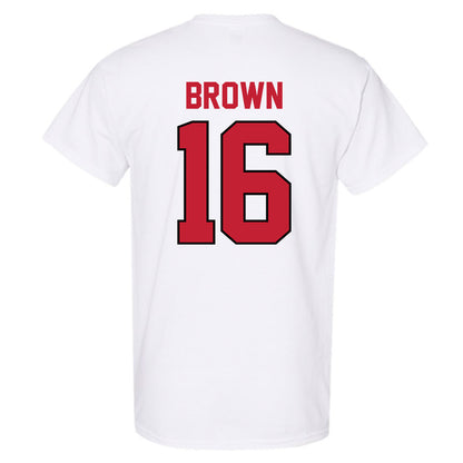 Georgia - NCAA Baseball : Zachary Brown - Classic Shersey T-Shirt-1