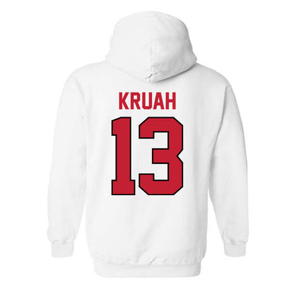 Georgia - NCAA Football : AJ Kruah - Classic Shersey Hooded Sweatshirt-1
