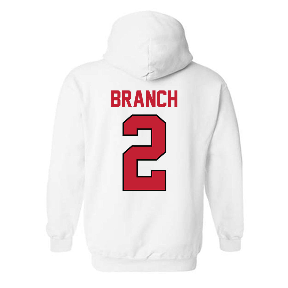Georgia - NCAA Football : Zion Branch - Classic Shersey Hooded Sweatshirt-1