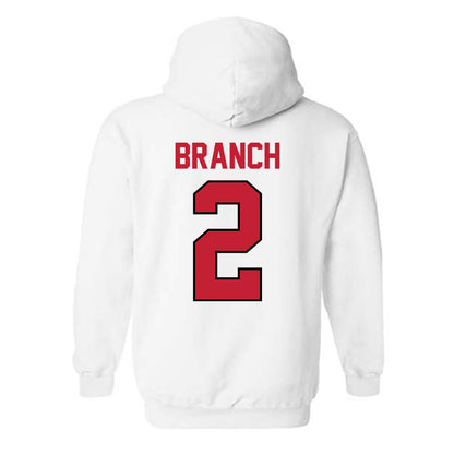 Georgia - NCAA Football : Zion Branch - Classic Shersey Hooded Sweatshirt-1