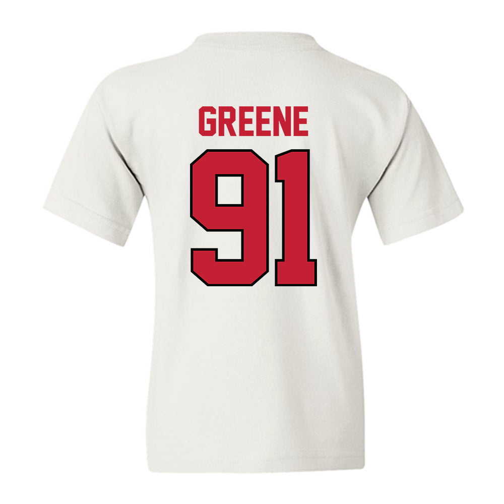 Georgia - NCAA Football : Justin Greene - Classic Shersey Youth T-Shirt-1
