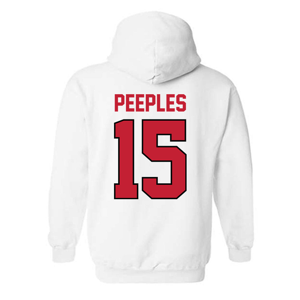Georgia - NCAA Baseball : Ty Peeples - Classic Shersey Hooded Sweatshirt-1