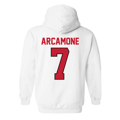 Georgia - NCAA Baseball : Jack Arcamone - Classic Shersey Hooded Sweatshirt-1