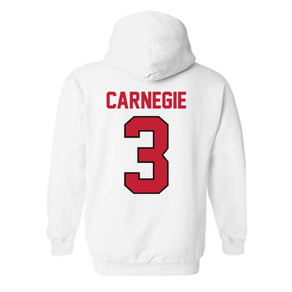 Georgia - NCAA Women's Basketball : Danielle Carnegie - Classic Shersey Hooded Sweatshirt-1