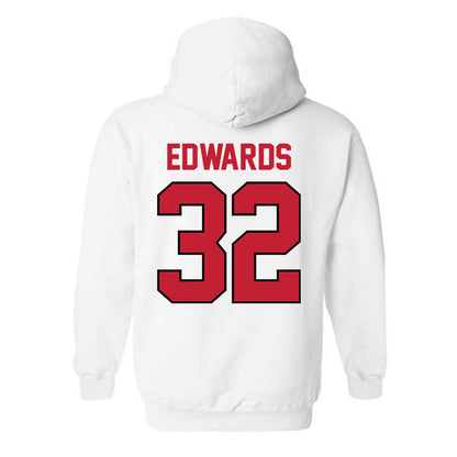 Georgia - NCAA Baseball : Grant Edwards - Classic Shersey Hooded Sweatshirt-1