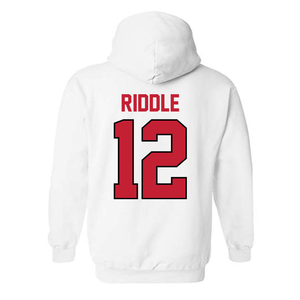 Georgia - NCAA Football : Ja Marley Riddle - Classic Shersey Hooded Sweatshirt-1