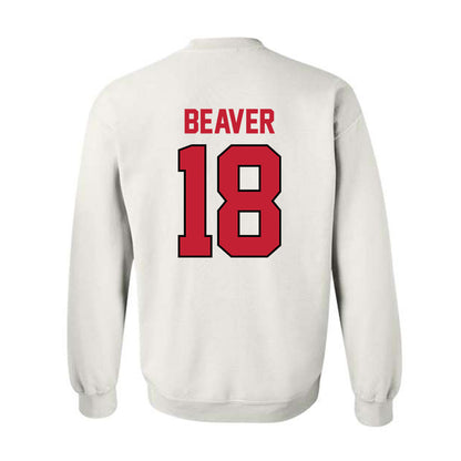 Georgia - NCAA Football : Bryson Beaver - Classic Shersey Crewneck Sweatshirt-1