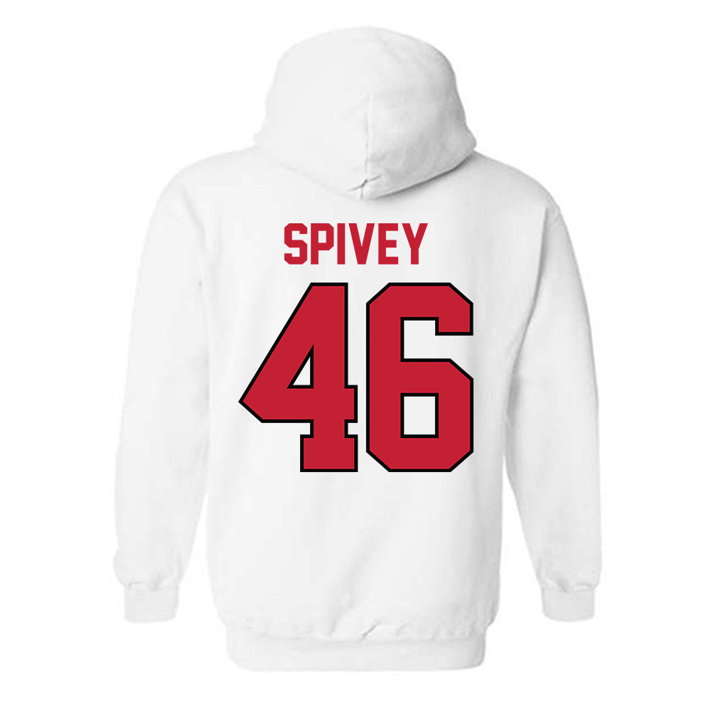 Georgia - NCAA Baseball : Logan Spivey - Classic Shersey Hooded Sweatshirt-1