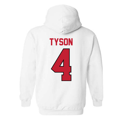 Georgia - NCAA Women's Volleyball : Kaiya Tyson - Classic Shersey Hooded Sweatshirt-1