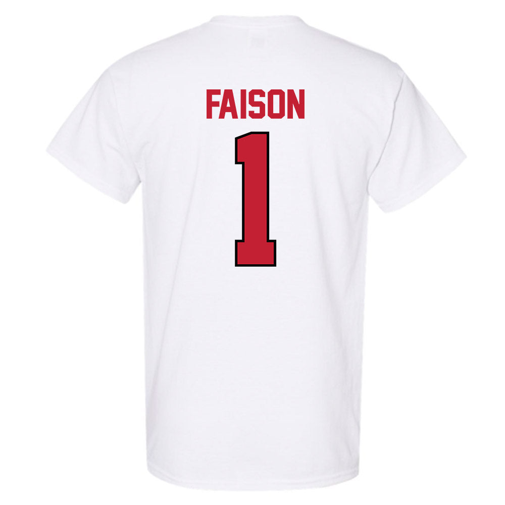 Georgia - NCAA Women's Basketball : Jocelyn Faison - Classic Shersey T-Shirt-1