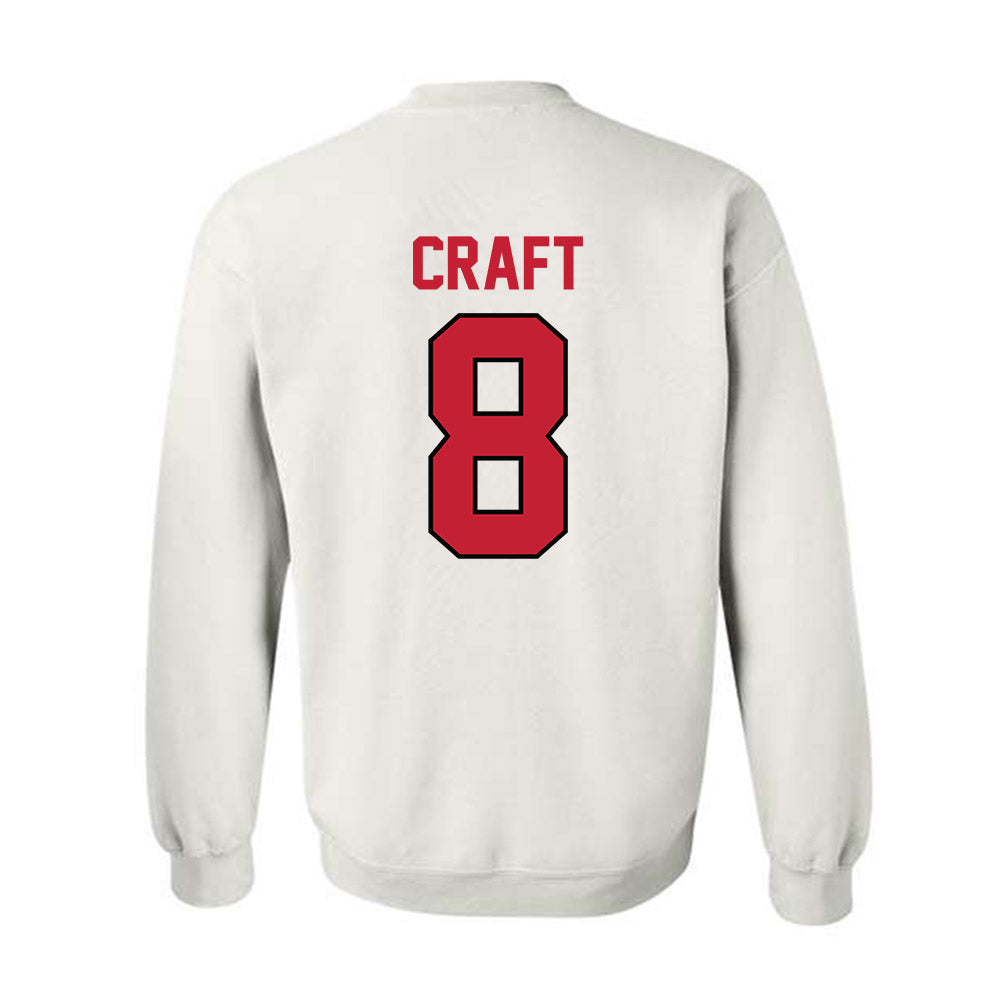Georgia - NCAA Women's Basketball : Zhen Craft - Classic Shersey Crewneck Sweatshirt-1