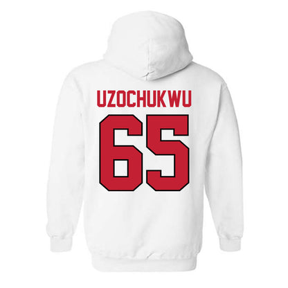 Georgia - NCAA Football : Dennis Uzochukwu - Classic Shersey Hooded Sweatshirt-1