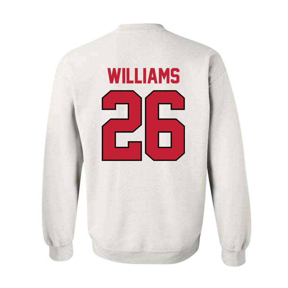 Georgia - NCAA Football : Gentry Williams - Classic Shersey Crewneck Sweatshirt-1