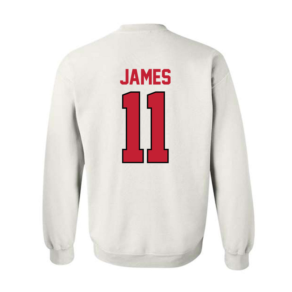 Georgia - NCAA Men's Basketball : dylan james - Classic Shersey Crewneck Sweatshirt-1
