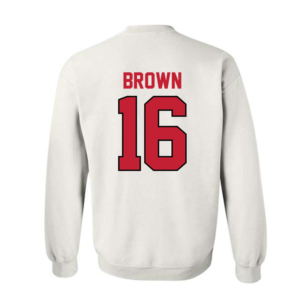 Georgia - NCAA Baseball : Zachary Brown - Classic Shersey Crewneck Sweatshirt-1