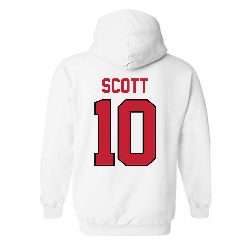 Georgia - NCAA Baseball : Matt Scott - Classic Shersey Hooded Sweatshirt-1