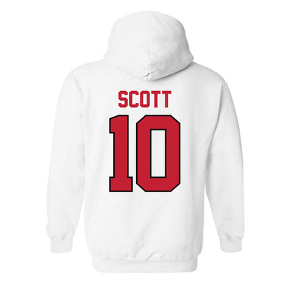 Georgia - NCAA Baseball : Matt Scott - Classic Shersey Hooded Sweatshirt-1