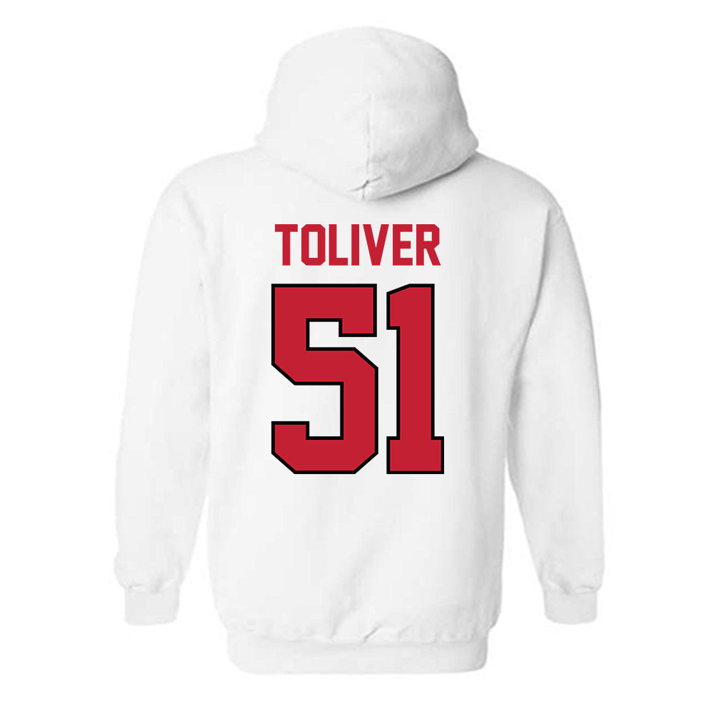 Georgia - NCAA Football : Malachi Toliver - Classic Shersey Hooded Sweatshirt-1