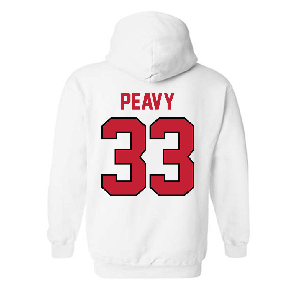 Georgia - NCAA Baseball : Jackson Peavy - Classic Shersey Hooded Sweatshirt-1