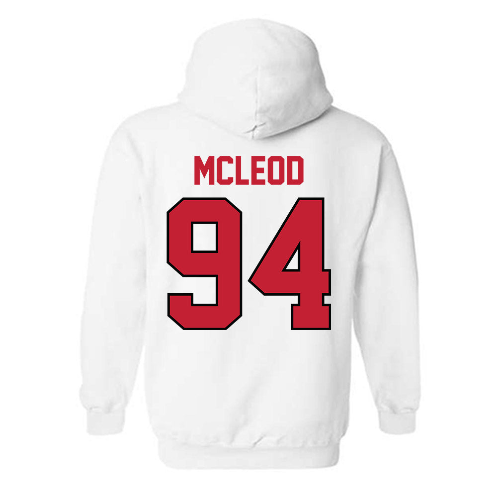 Georgia - NCAA Football : Xzavier McLeod - Classic Shersey Hooded Sweatshirt-1