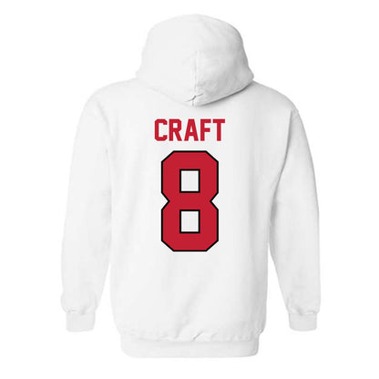 Georgia - NCAA Women's Basketball : Zhen Craft - Classic Shersey Hooded Sweatshirt-1