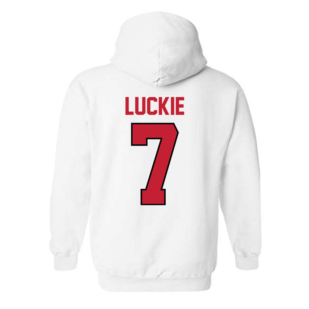 Georgia - NCAA Football : Lawson Luckie - Classic Shersey Hooded Sweatshirt-1