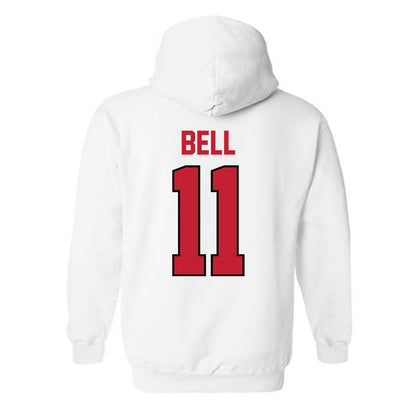 Georgia - NCAA Football : Jeremy Bell - Classic Shersey Hooded Sweatshirt-1