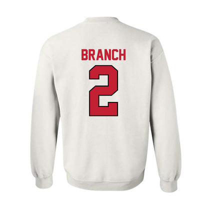 Georgia - NCAA Football : Zion Branch - Classic Shersey Crewneck Sweatshirt-1